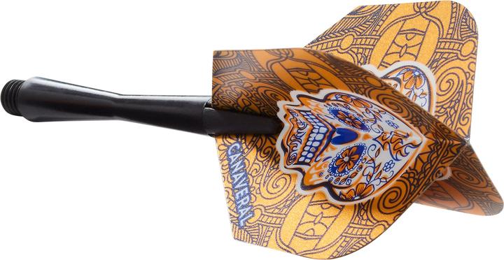 Produktbild Canaveral Dart Flights Standard Totenkopf 3er Set