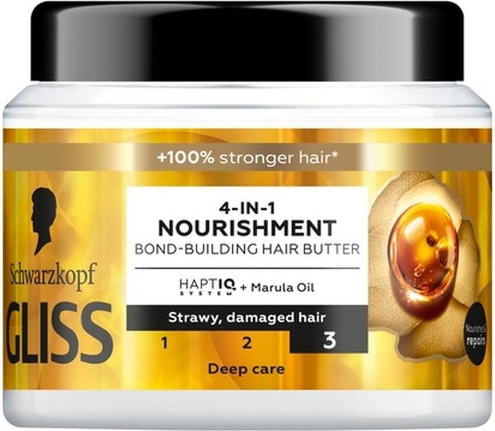 Produktbild Schwarzkopf Gliss Trt Aqua Revive Strengthening Hair Mask 4In1 Nourishment 400Ml (400 ml)