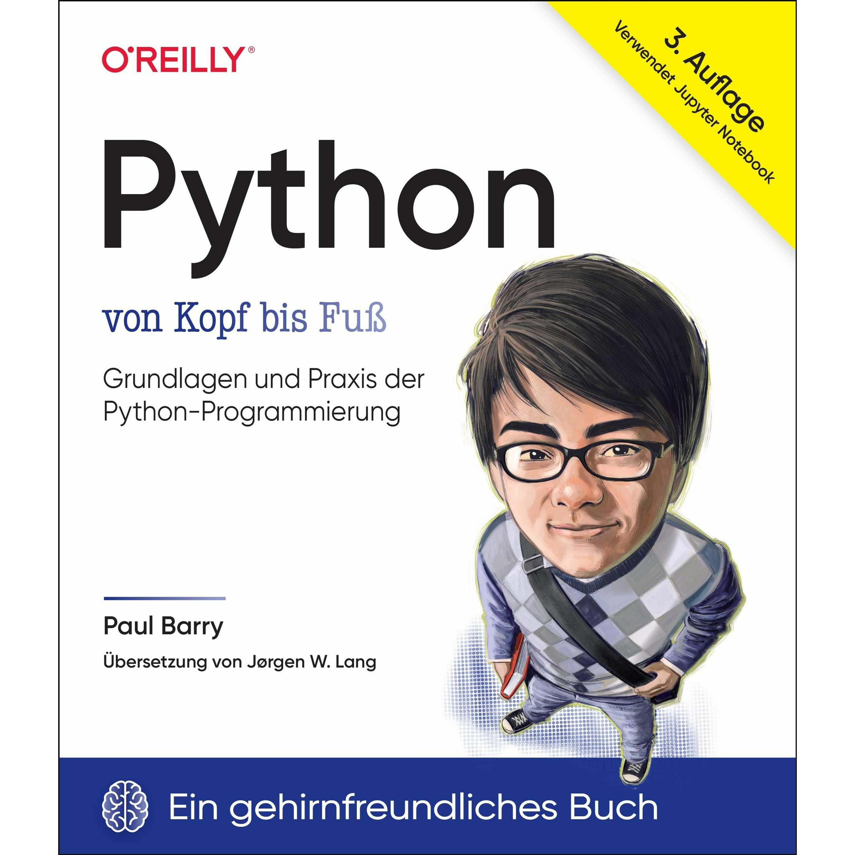 Python von Kopf bis Fuss, Fachbücher von Paul Barry