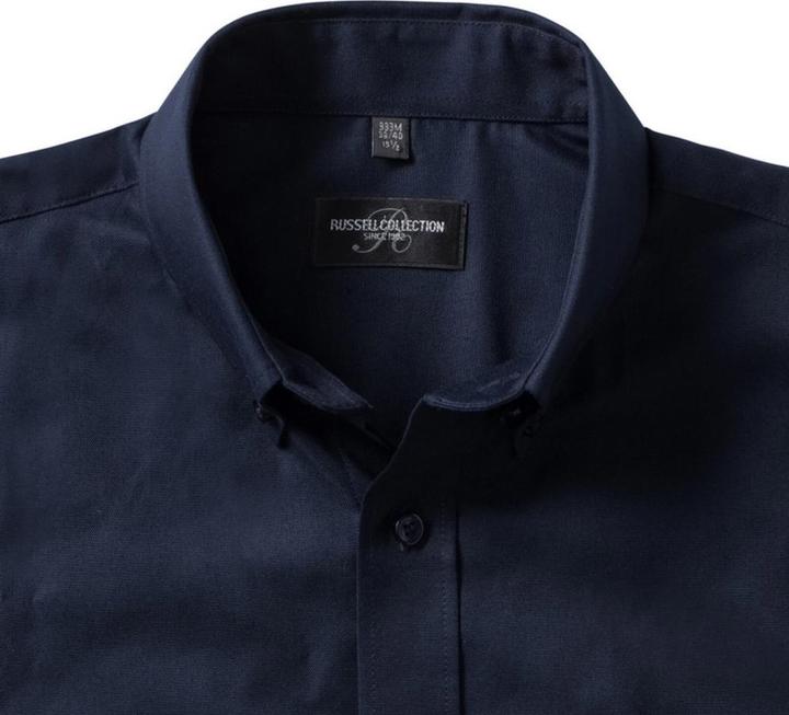 Produktbild Russell Collection Oxford Hemd Kurzarm pflegeleicht (50)