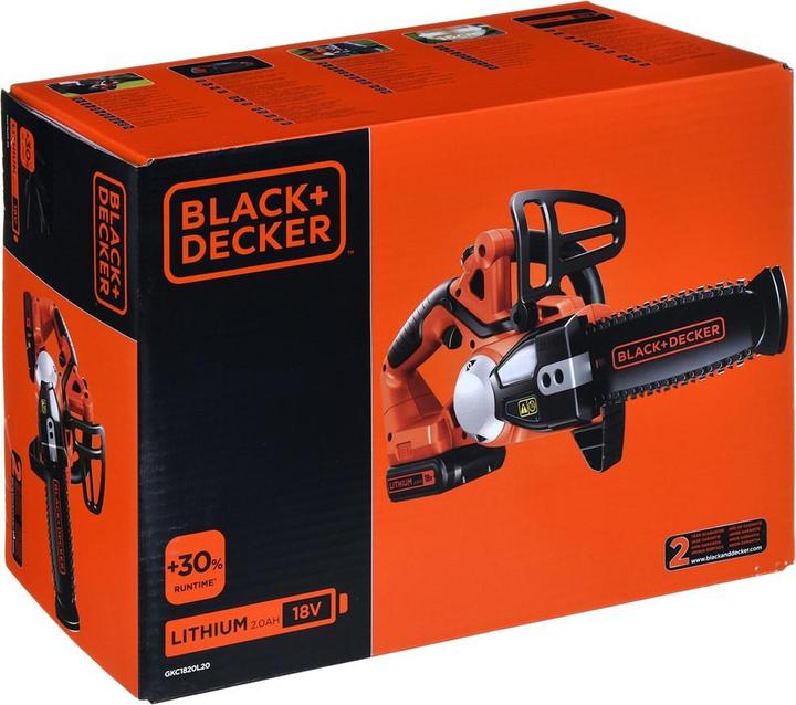 Image du produit Black & Decker Gkc1820l20 (Tronçonneuse à batterie)