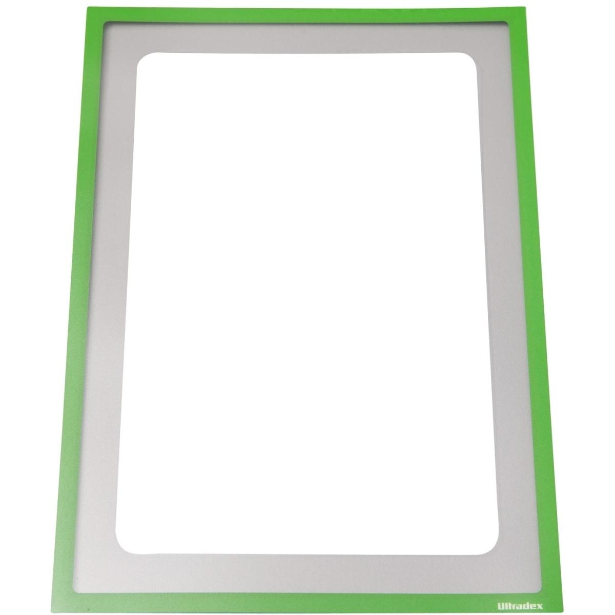 Ultradex, Informationsschild, Infotasche magnetisch für DIN A3 435x312mm VE=5 Stück gelbgrün