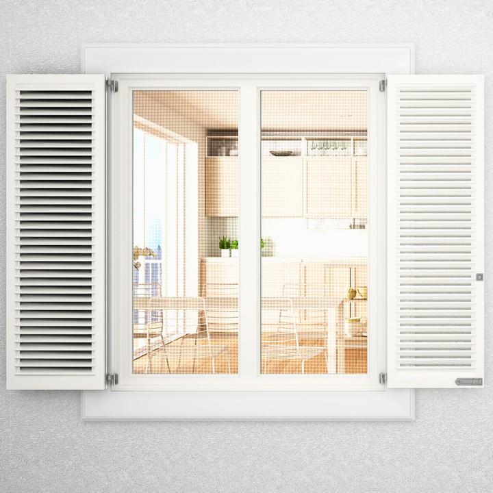 Image du produit Intirilife Moustiquaire en blanc largeur 100cm (100 x 100 cm)