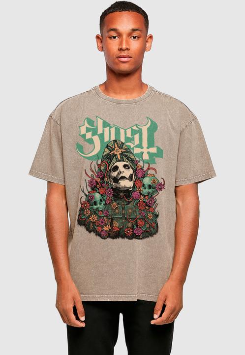 Produktbild Merchcode Ghost - Bliss Acid Washed Oversize Tee - 184237 (XS)