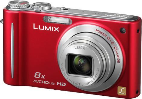 Panasonic Lumix ZX3, 14MPixel, zoom 8xWW, filmati HD, rosso (1/2,3'')
