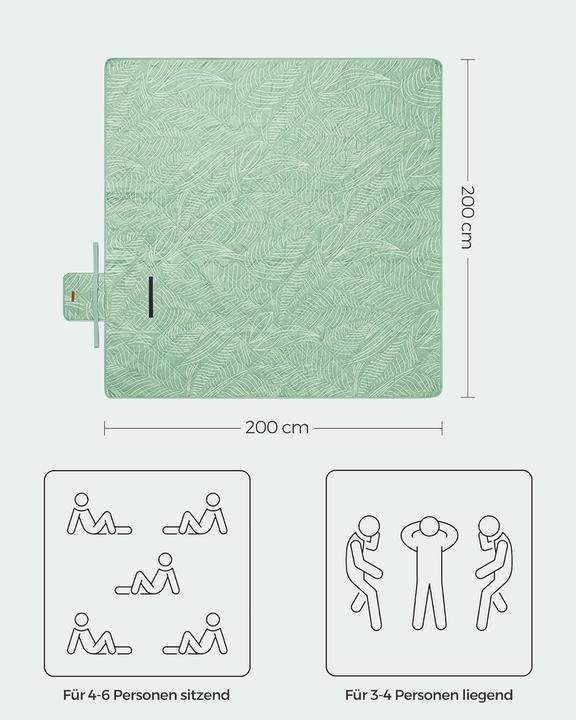 Produktbild Songmics Picknickdecke