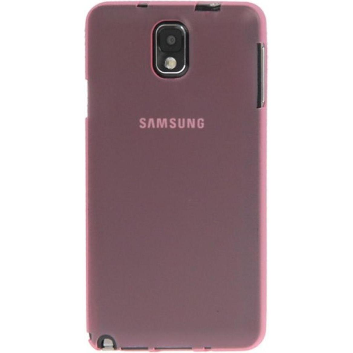 König Design Schutzhülle Case Ultra Dünn 0,3mm für Handy Samsung Galaxy Note 3 N9000 Rosa Transparent (Samsung Galaxy No...