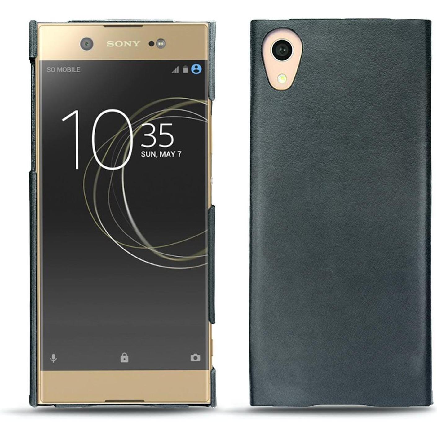 Thumbnail - Noreve Lederschutzhülle (Sony Xperia XA1 Ultra), Smartphone Hülle, Blau