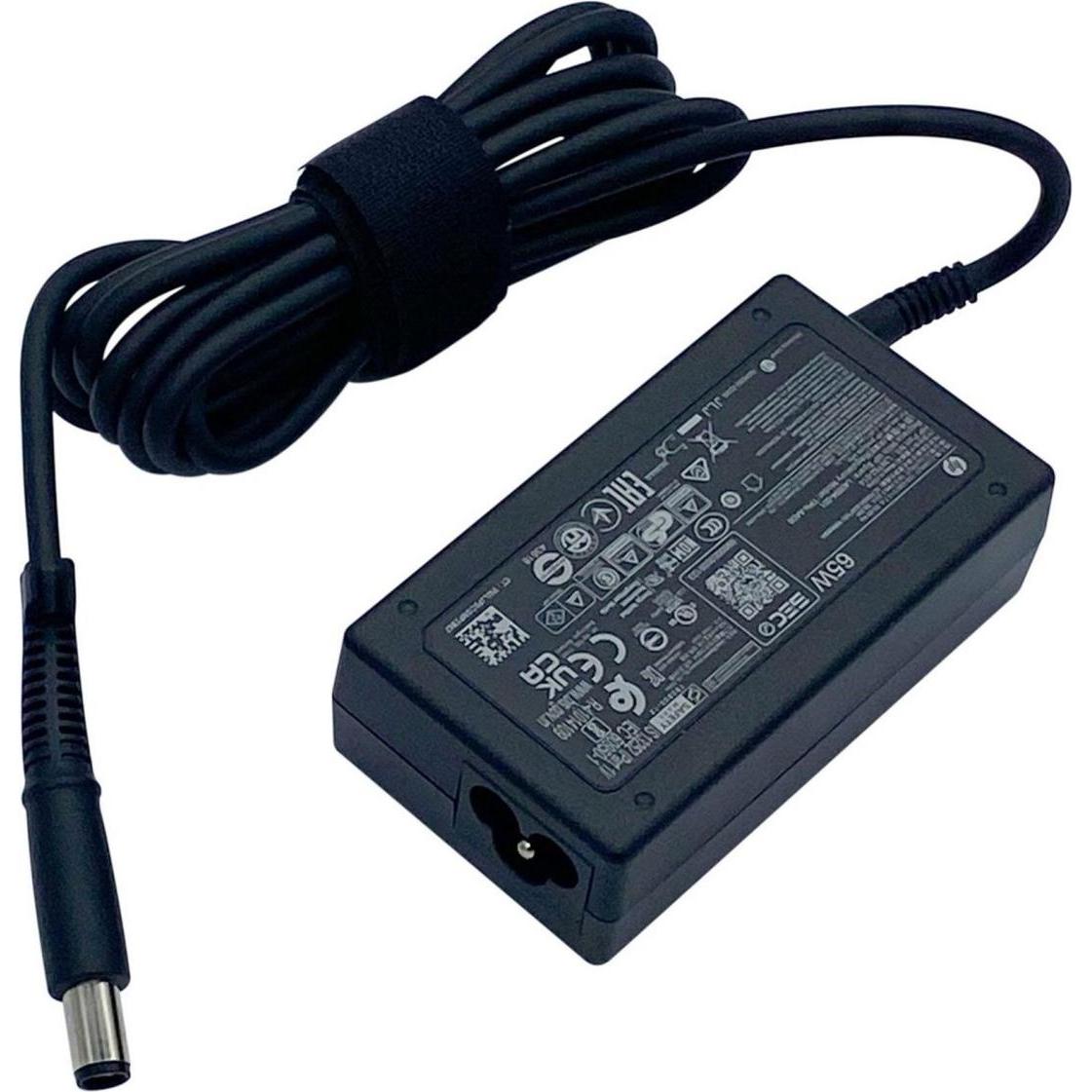 HP AC Adapter 65W nPFC Smart 3P (65 W), Notebook Netzteil, Schwarz