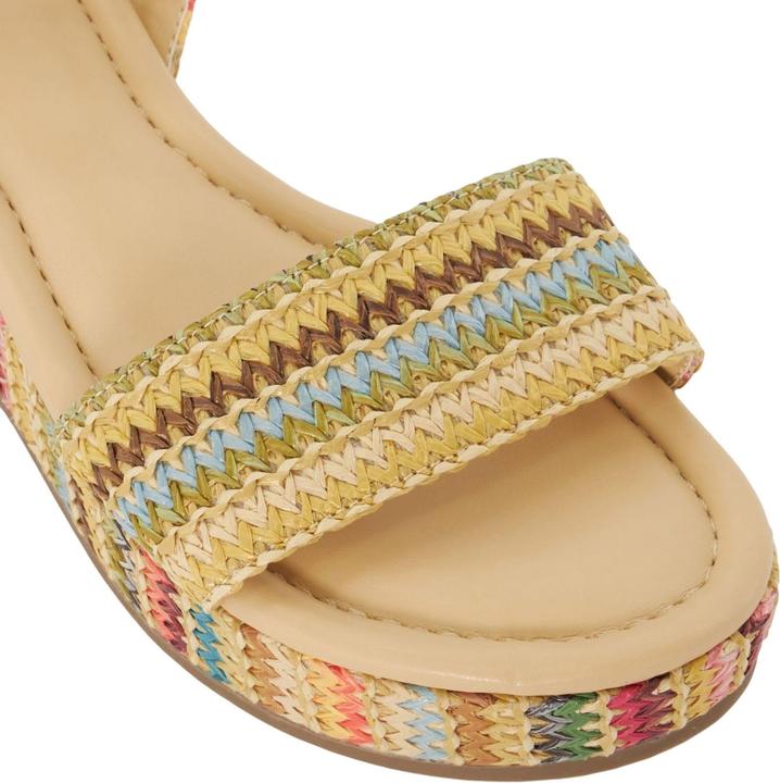 Produktbild Dune London Lazer Sandalen Bast PlattformAbsatz (38)