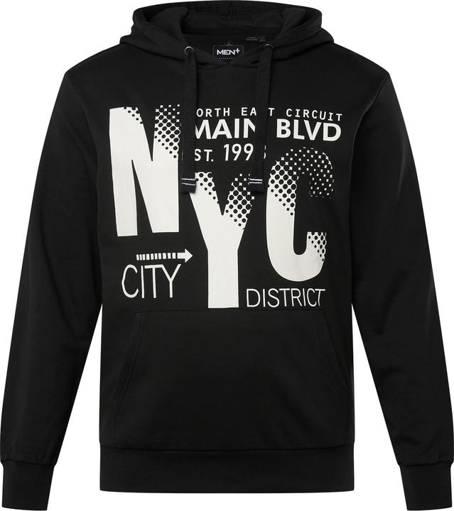 Actual product image Men+ Hoodie, Kapuzensweater, NYC Print, bis 80/82 (54)