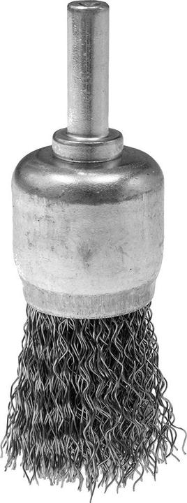 Immagine prodotto Graphite Drahtbürste 24 mm, gewellter Draht, Stahl, mit 6-mm-Schaft