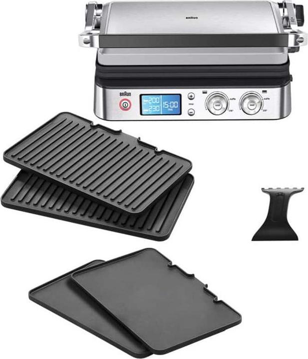 Actual product image Braun MultiGrill 9 CG9043 srebrno-czarny