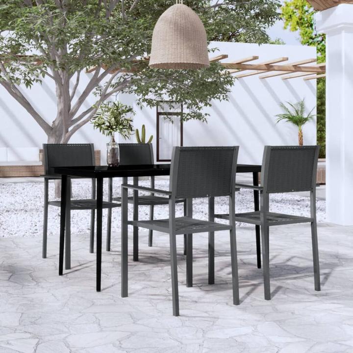 Produktbild vidaXL Garten-Essgruppe (140 x 70 x 74 cm)