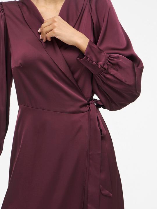 Produktbild Vila Langärmeliges Midi Wickelkleid (36)