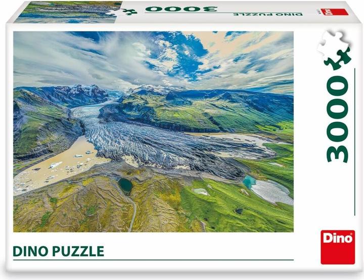 Produktbild Dino Puzzle Isländischer Gletscher 3000 Teile (3000 Teile)
