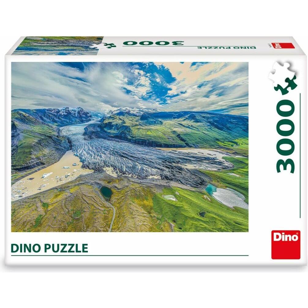 Dino Puzzle Isländischer Gletscher 3000 Teile (3000 Teile)