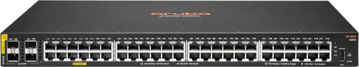 Immagine prodotto HPE E Switch Aruba Networking CX 6000 PoE, 4SFP CH it (48 porte)