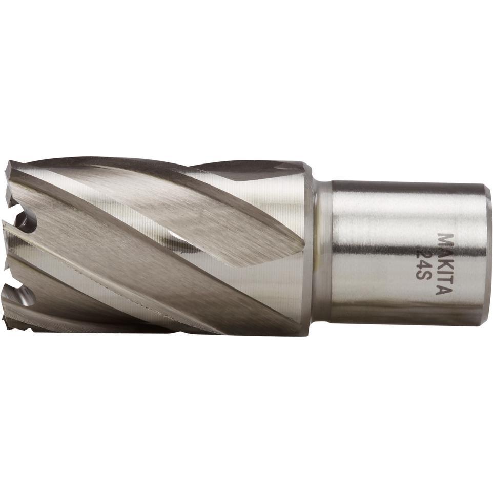 Makita, Sega a tazza, Zubehör HB24S HSS-Kernbohrer 24mm Schnitttiefe 30mm Weldon (24 millimetri)