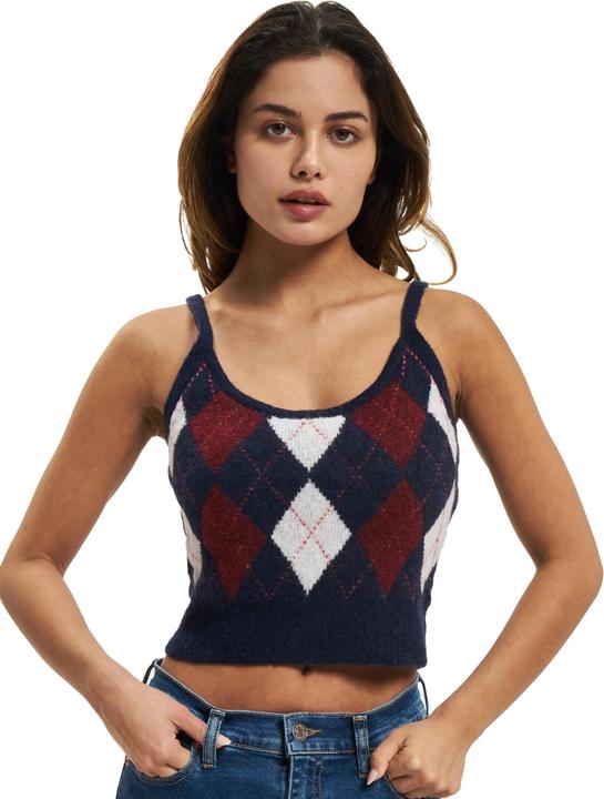 Actual product image Tommy Hilfiger Tommy Jeans Argyle Cami Top - 86513 (L)