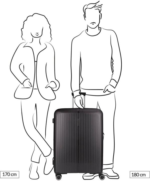 Immagine prodotto Gabol Brooklyn Spinner 75 Espandibile Beige (109 l)