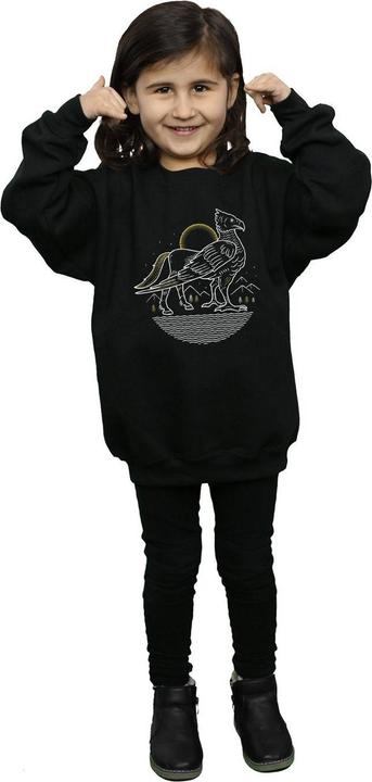 Produktbild Buckbeak Line Art Sweatshirt Mädchen (152, 158)