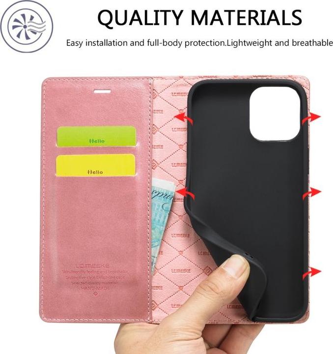 Produktbild Ueli Express Buch Etui Wallet mit Kartenfach (Apple iPhone 13 Pro Max)