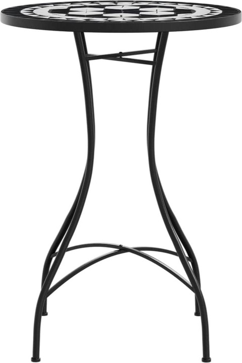 Produktbild VidaXL Mosaik-Bistrotisch Ø50 x 70 cm Keramik (50 cm)