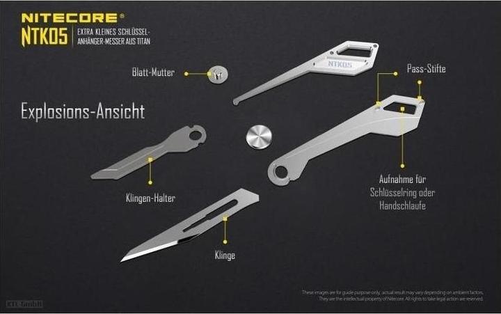Produktbild Nitecore Titan Knife NTK05