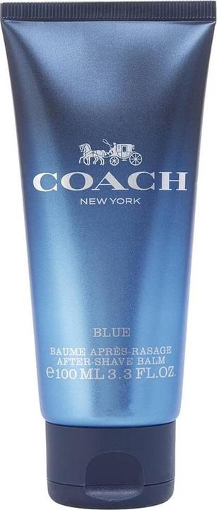 Actual product image Coach Blue After Shave Balm 3.3 floz 100ml Authentic Men's Scented - New in Box (Aftershave balm, 100 ml)