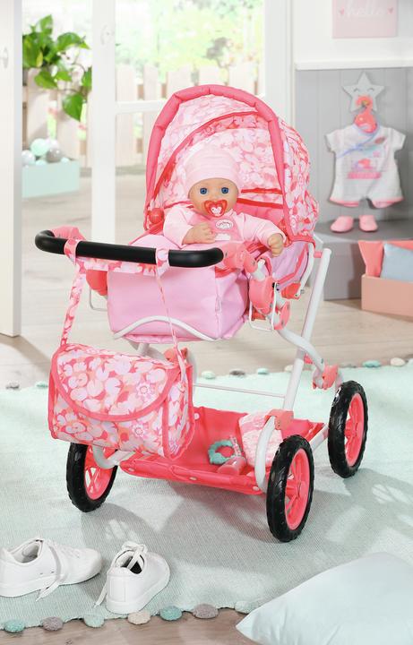 Actual product image Zapf Creation Baby Annabell Active Deluxe Pram Doll pram