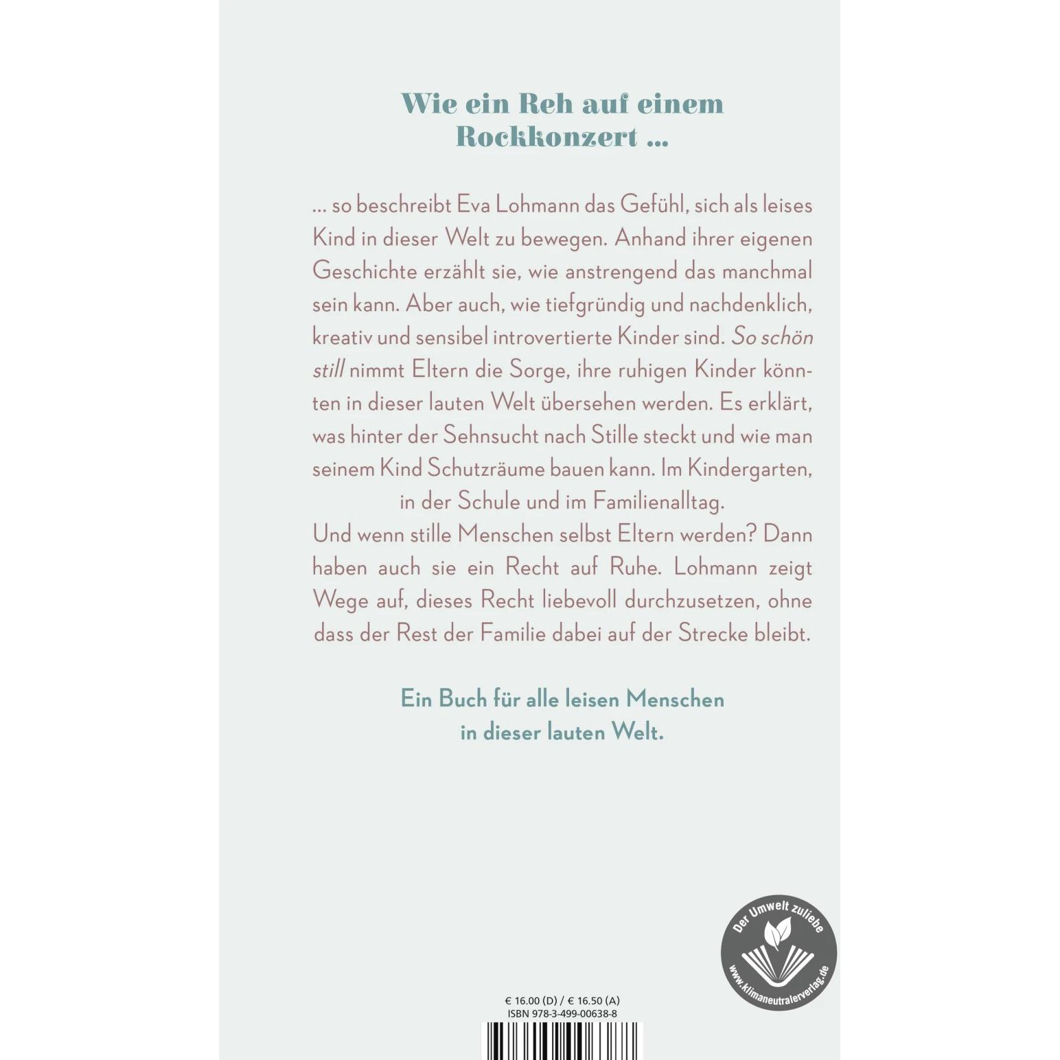 Thumbnail - So schön still, Fachbücher von Eva Lohmann