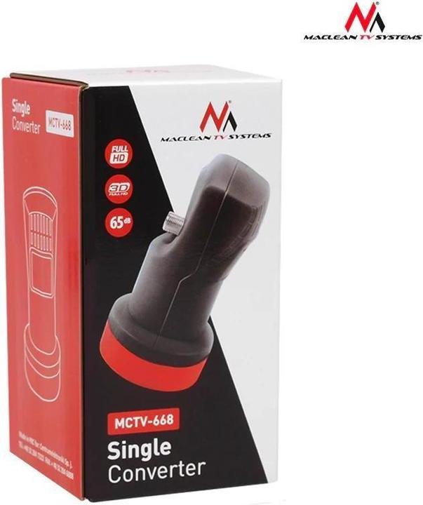 Produktbild Maclean MCTV-668 - Konwerter, Satelitarny LNB, Single (Single LNB)