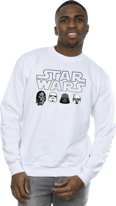 Produktbild Star Wars Character Heads Sweatshirt (XL)
