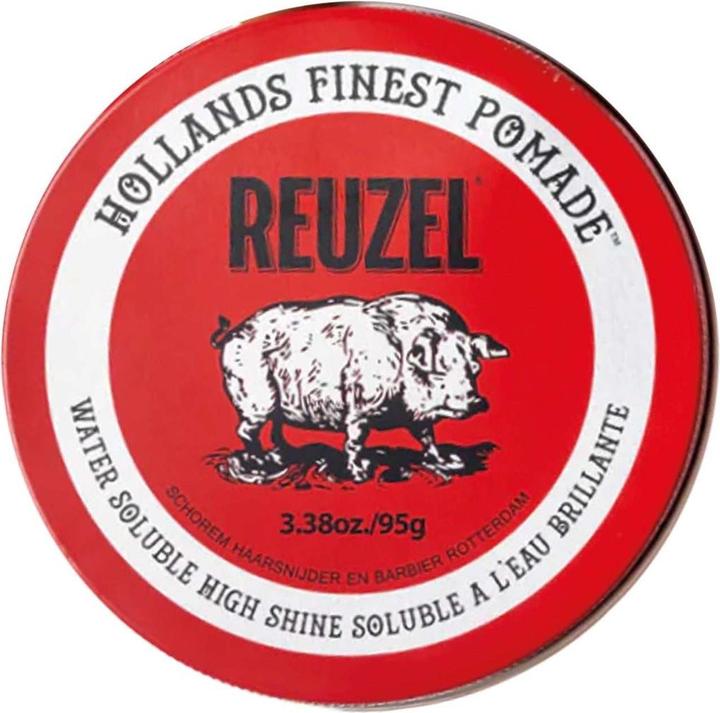 Image du produit Reuzel Red Pomade Medium Hold High Shine Pomade for Men (Cire capillaire, Gel coiffant)