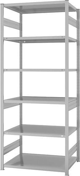 Actual product image eurokraft pro System boltless shelving, medium-heavy construction, plastic coated