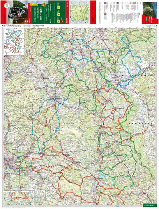 Produktbild Fichtelgebirge - Frankenwald,Motorradk