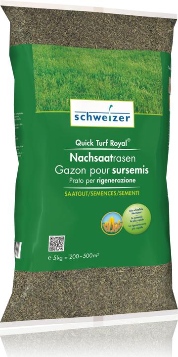 Actual product image Schweizer Quick-Turf Royal (Lawn reseed)