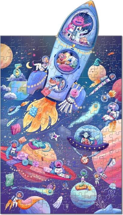Produktbild FamilyFlow. Unser Familien-Puzzle. Grosse Teile für kleine Hände. Kleine Teile für grosse Hände: 200 (200 Teile)