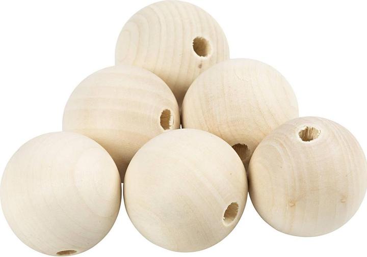 Actual product image Creativ Company Wood Beads