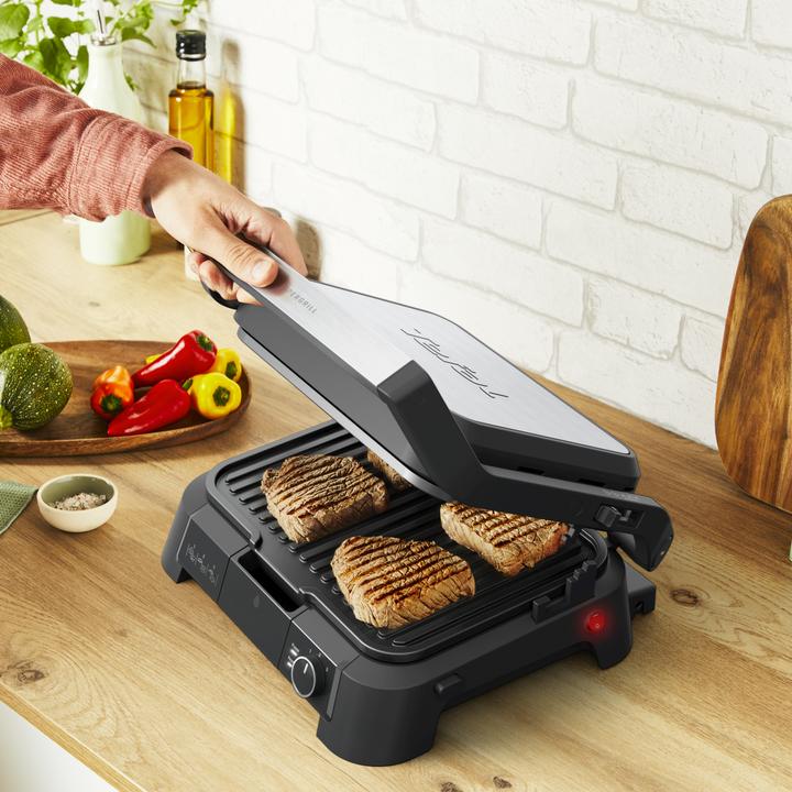 Image du produit Tefal SuperGrill GC510D - Contactgrill Grill - RVS (GC510DE0)