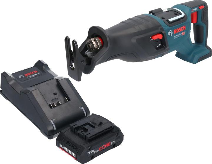 Image du produit Bosch Professional Bosch GSA 18V-28 Professional Scie sabre sans fil 18 V BITURBO Brushless + 1x batterie ProCORE 4,0