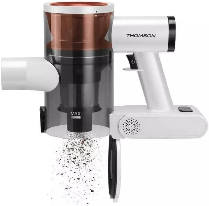 Produktbild Thompson Bike THOMPSON Stofzuiger met zak Tornado THVC32NPFR, zwart, 130 W, 1,5 liter