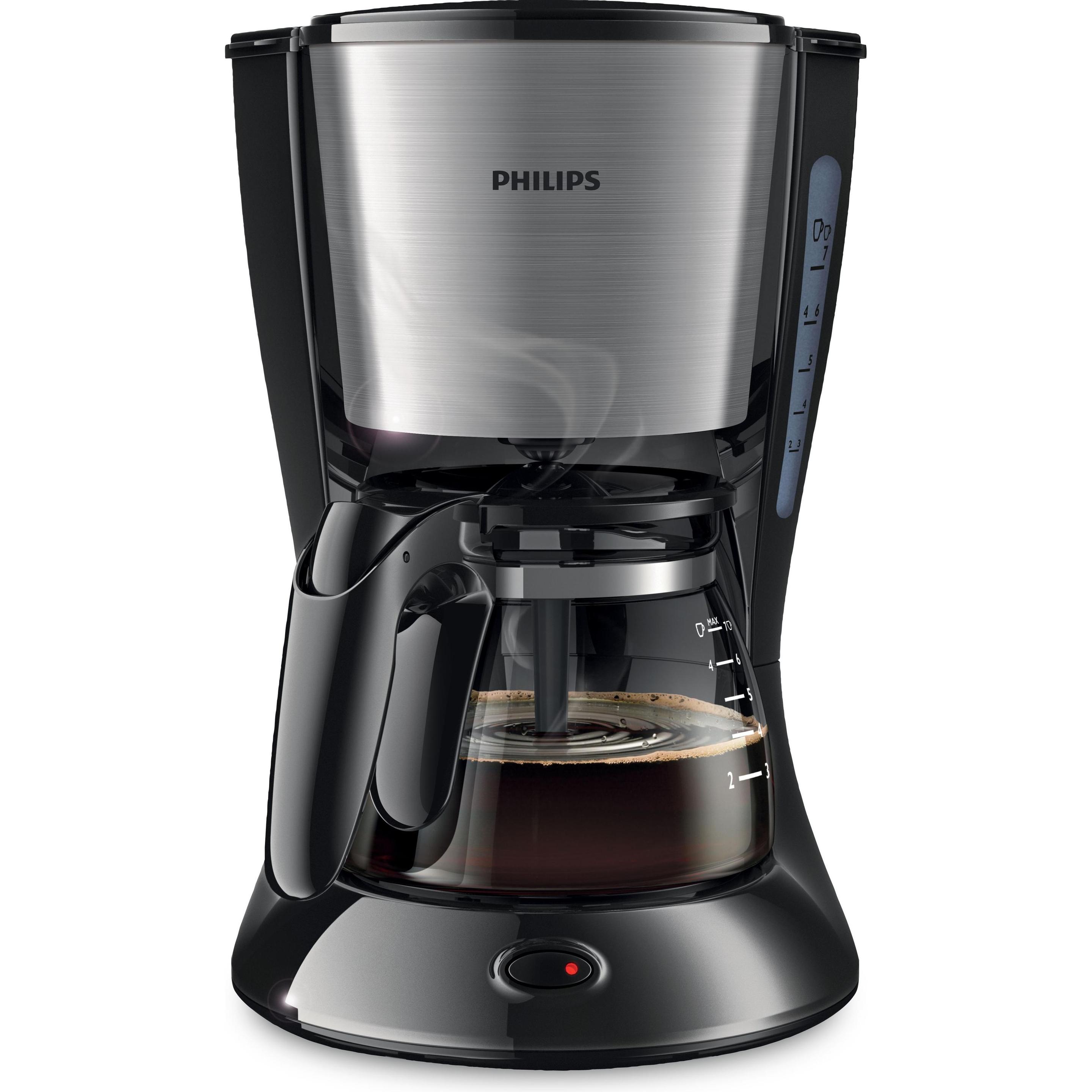Philips HD 7435/20, Filterkaffeemaschine, Schwarz