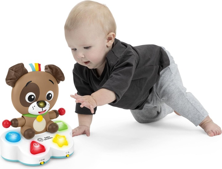 Immagine prodotto Baby Einstein Drum & Learn Dean™ giocattolo musicale con tamburo (Inglese, Spagnolo, Tedesco, Francese)