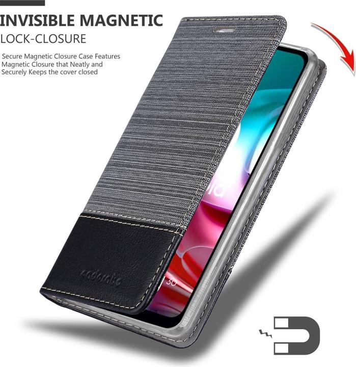 Actual product image Cadorabo Jeans Book Cover (Motorola Moto G10, Motorola Moto G30)