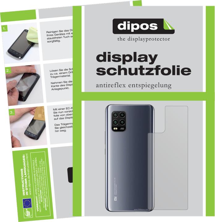 Produktbild Dipos Displayschutzfolie Antireflex (6 Stück, Xiaomi Mi 10 Lite)