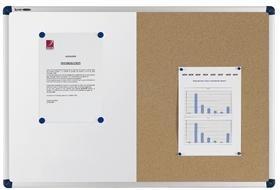 Image du produit Nobo Combi-board (Tableau blanc, Tableau d'affichage, Tableau noir, 90 x 60 cm)