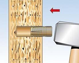 Produktbild Fischer Messingdübel PA 4 M6/10,5 (100 Stk.)