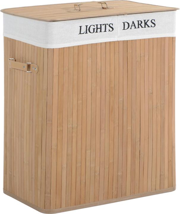 Produktbild Homcom Wäschekorb mit 2 Tragegriffen (100 l)